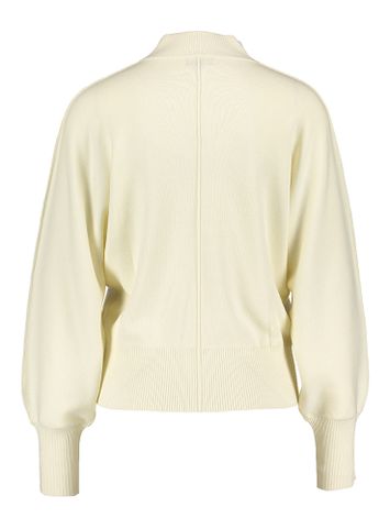 Ecru pull met pofmouwen Caroline Biss