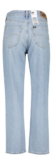 Blauwe straight jeans Carol Lee