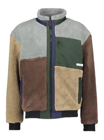 Multicolor teddy jacket Element