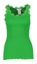Groene top met kant Rosemunde