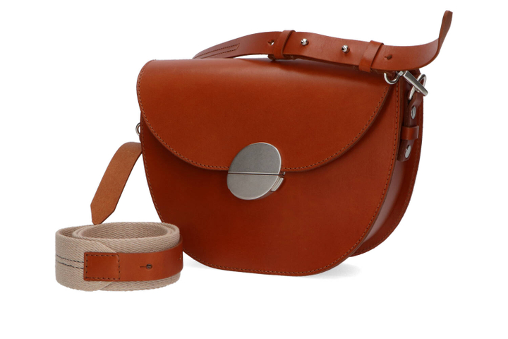 Cognac handtas Sico Bellerose 