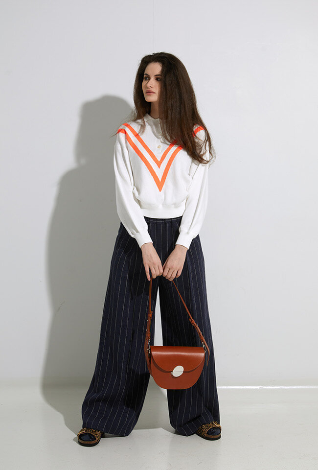 Cognac handtas Sico Bellerose 