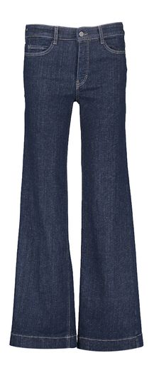 Donkerblauwe wide leg jeans Dream Wide Mac