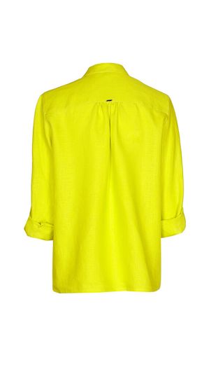 Gele linnen blouse Hulja Xandres