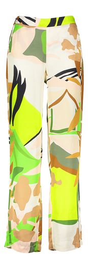Multicolor soepele wijde broek Phocas Xandres
