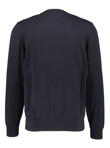 Donkerblauwe katoenen trui Pacas Hugo Boss