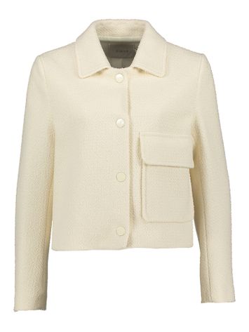 Ecru vest met structuur Wino Gigue 