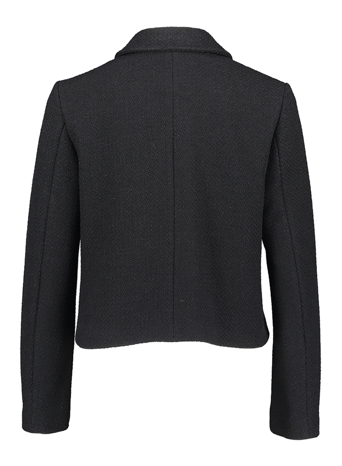 Zwarte vest in st ructuur Wino Gigue