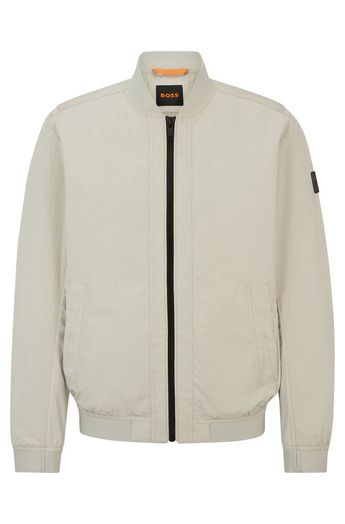 Beige zomerjas met rits Othmare Hugo Boss