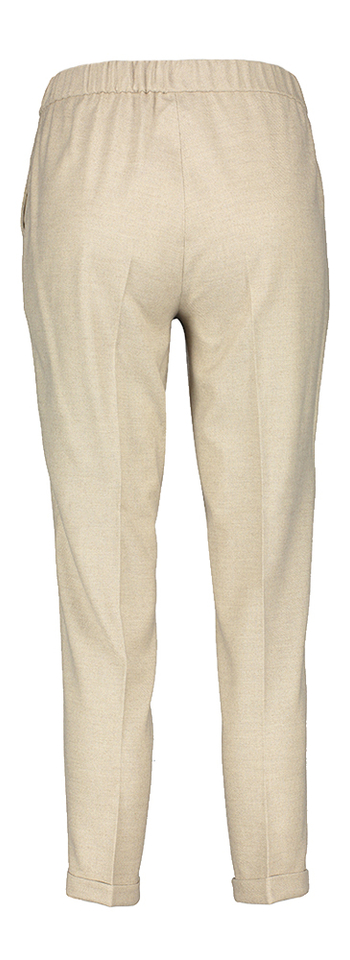 Ecru lange broek Rosalba Antonelli