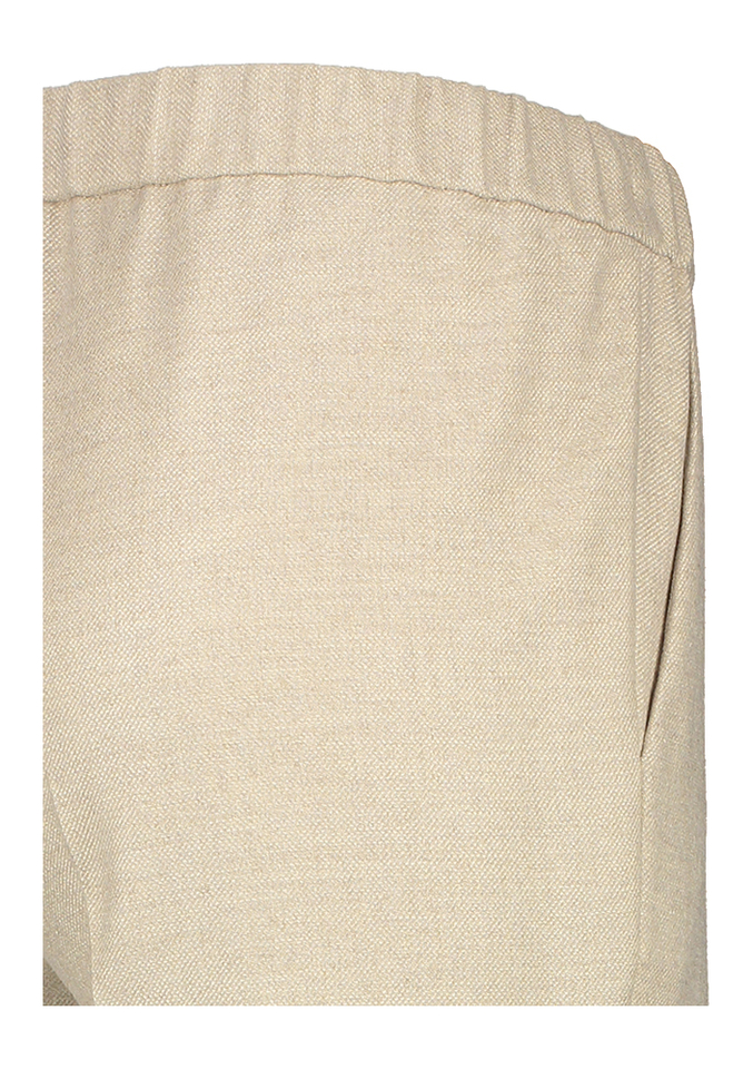 Ecru lange broek Rosalba Antonelli