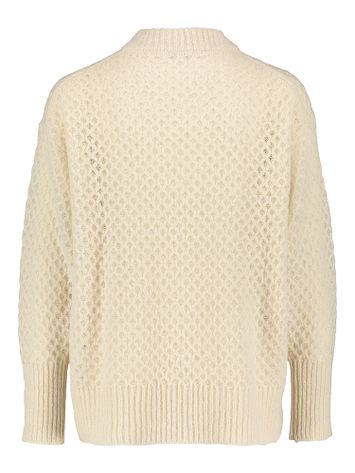 Beige pull met motief Gerione Antonelli