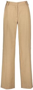 Antonelli Camelkleurige lange geklede broek Toledo 