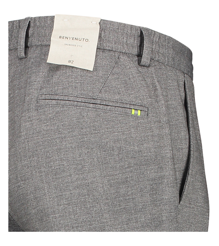 Zilveren geklede broek Benvenuto