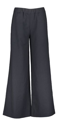 Midnight blauw lange broek met krijtstrepen Neal By-Bar 