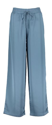 Blauwe glanzende wijde broek Vieletta Vila
