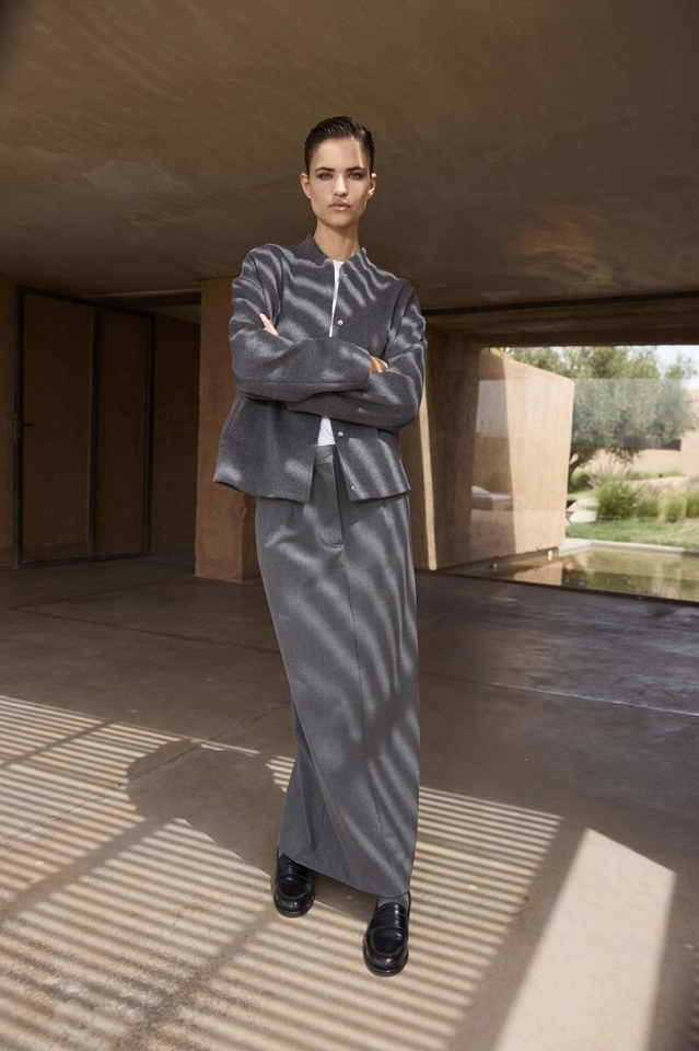 Grijze kokerok evening JC Sophie