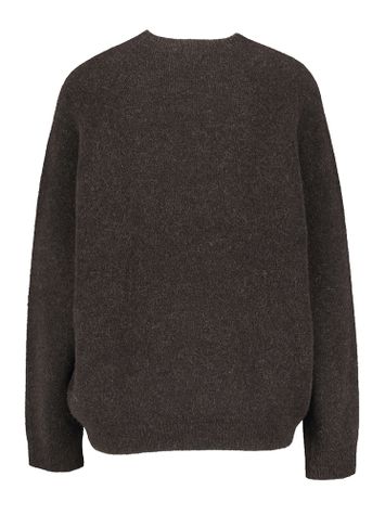 Zwarte trui met alpaca wol Pemiri Drykorn