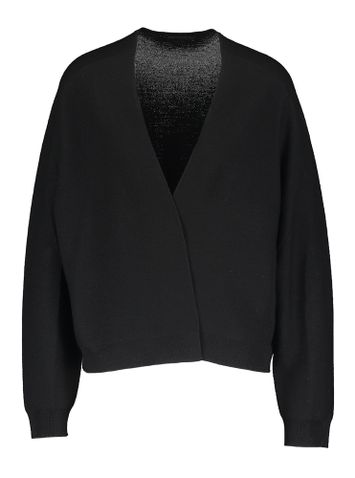 Zwarte openvallende gilet Mirala Drykorn