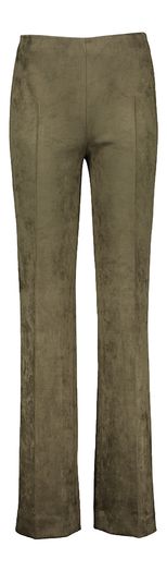Groene comfortabele broek in daim stof Alive Drykorn