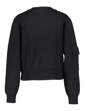 Zwarte gilet met rits Ekira Minus