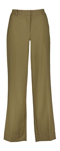 Olijfgroene Geklede broek Elvera Minus Dames