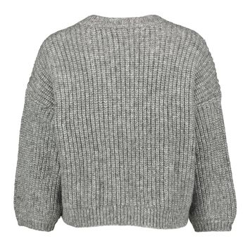 Grijze gebreide pull Cori Peppercorn
