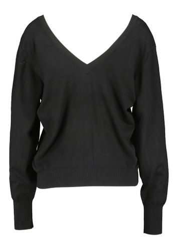 Zwarte gilet met knopen Bandy Peppercorn
