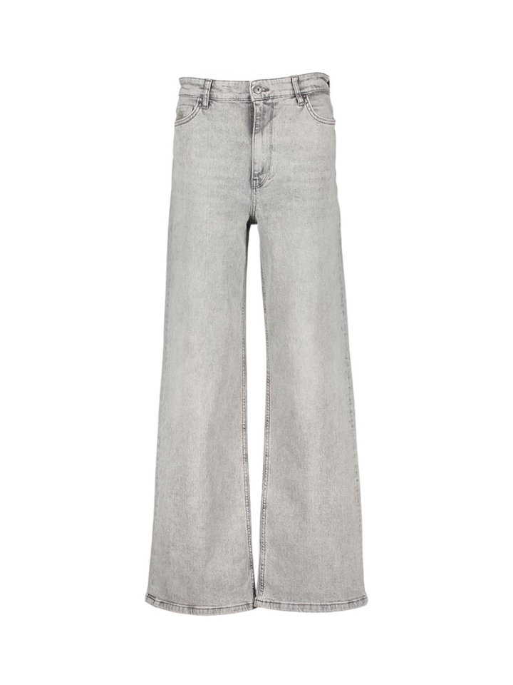 Grijze straight jeans By-Bar