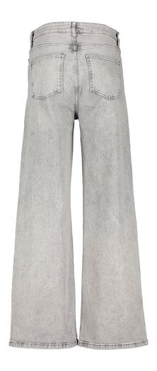 Grijze straight jeans By-Bar