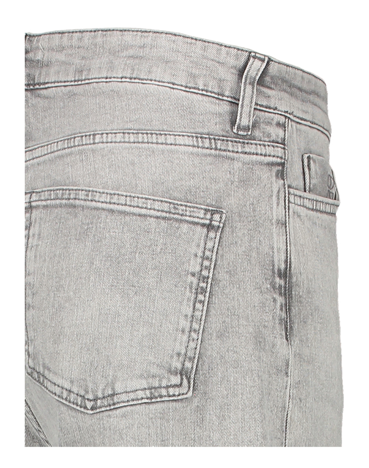 Grijze straight jeans By-Bar