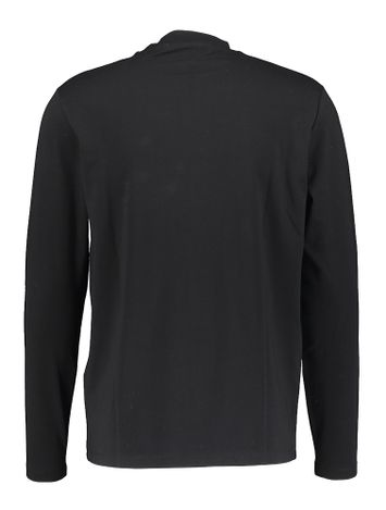 Zwarte t-shirt met lange mouwen Karl Lagerfeld 