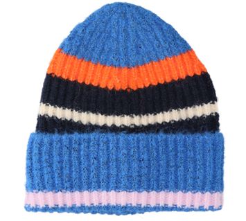 Multicolor gestreepte muts Faye Hat AO76