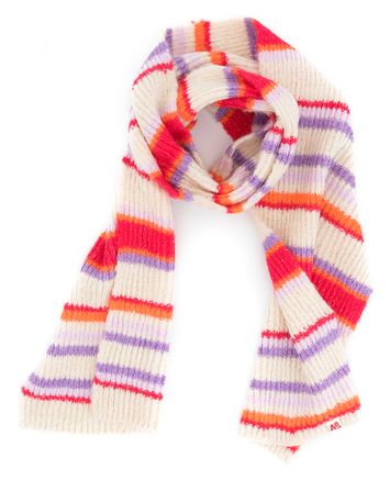 Multicolor gestreepte sjaal Faye AO76
