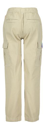 Beige katoenen cargo broek Warner AO76