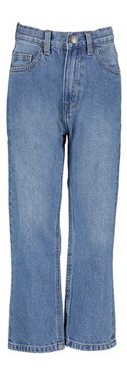 Blauwe straight jeans Finn AO76