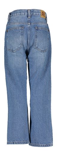 Blauwe straight jeans Finn AO76