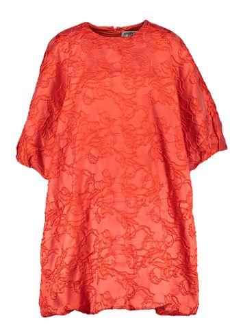 Rode mini-pofjurk in jacquard Grateful Essentiel