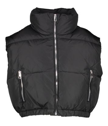 Zwarte bodywarmer Elsy