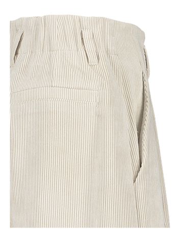 Lichtbeige ribfluwelen broek Elsy