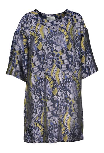Multicolor jurk met print Eliana Nathalie Vleeschouwer