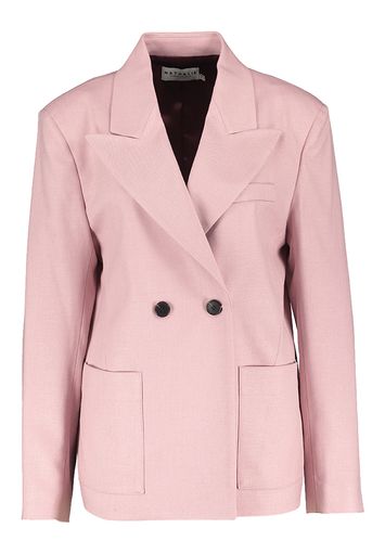 Roze blazer Davos Nathalie Vleeschouwer