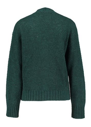Groene wollen gilet met knopen Amsterdam Nathalie Vleeschouwer