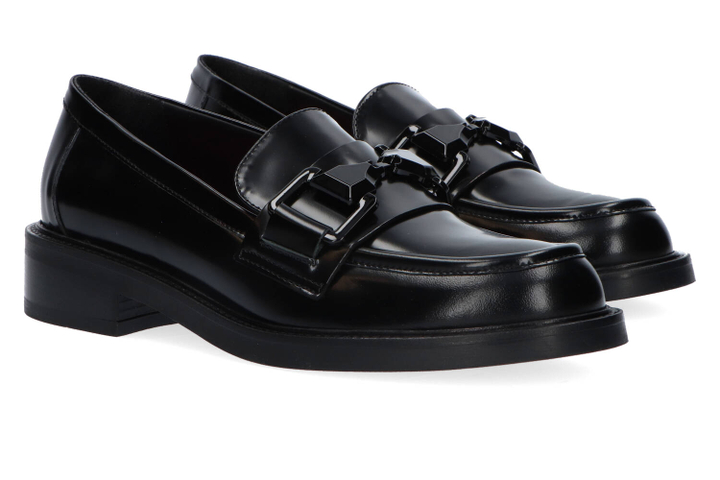 Zwarte moccasin Bruglia