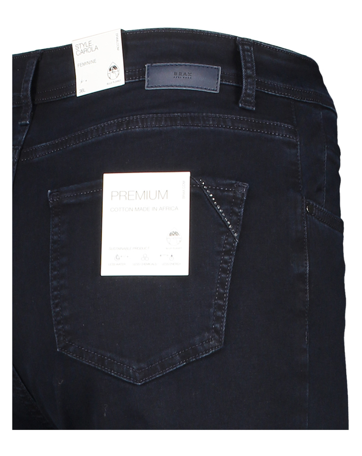 Donkerblauwe straight jeans Style.Carola Brax