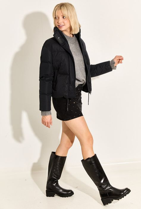 Zwarte halflange laarzen Freak CATWALK