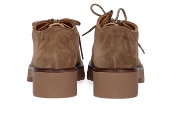 Camel lage schoen met veters CATWALK