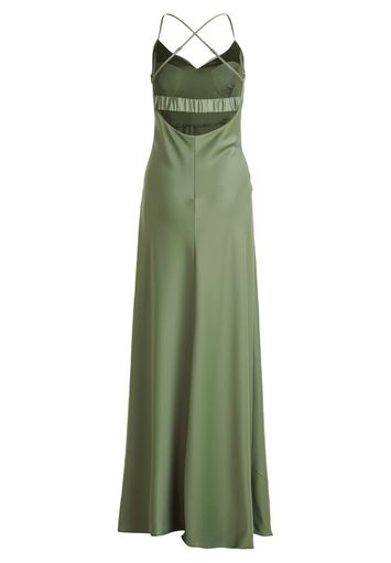 Lange groene feestjurk Vera Mont