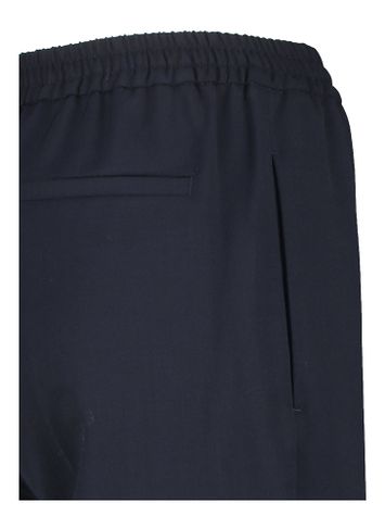 Donkerblauwe broek met elastiek Petra Max Mara Weekend