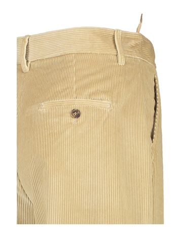 Beige wide leg corduroy broek Tania Max Mara